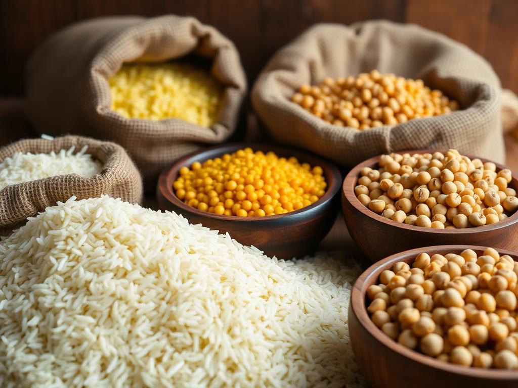 Rice Flours & Pulses