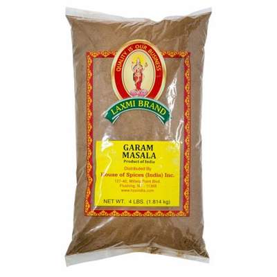 Laxmi Garam Masala Powder 4LB (Case)