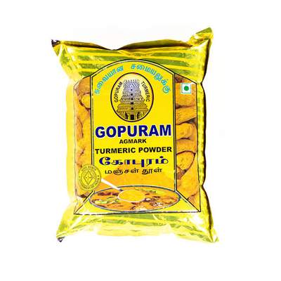 GOPURAM TURMERIC POWDER 40GMS lb - Dallaspuram Santha DFW
