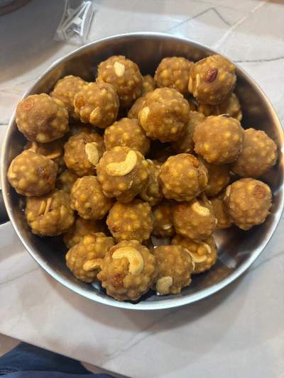 Boondi Laddu Home Made 1/2LB - Dallaspuram Santha DFW