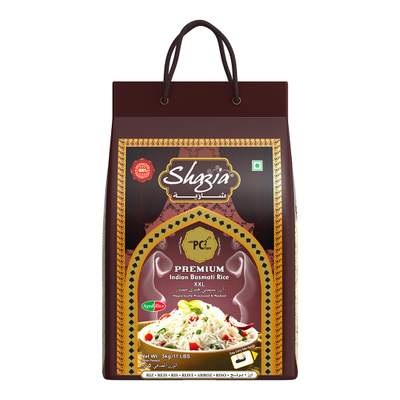 Shazia Premium Indian Basmati Rice 20LB