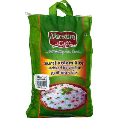 Deccan Surti Kolam Rice - 10 LB 10 lb - Dallaspuram Santha DFW