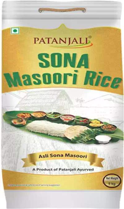 Patanjali Sona Masoori Rice - 10 KG 22 lb - Dallaspuram Santha DFW
