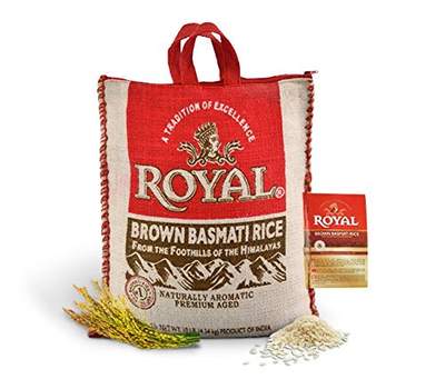 Royal Brown Basmati Rice - 10 Lb 10 lb - Dallaspuram Santha DFW